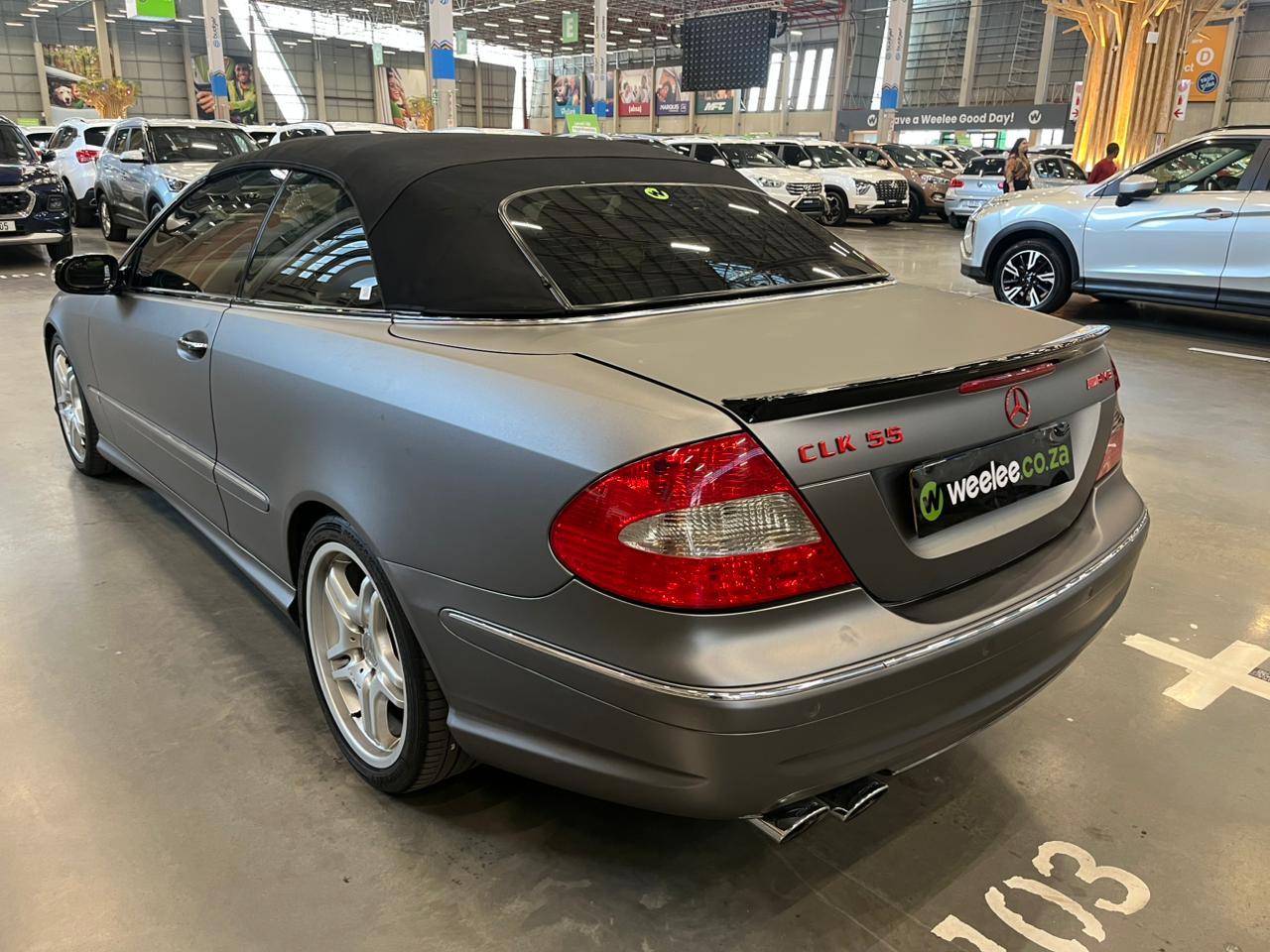 MERCEDES-BENZ CLK CLASS CABRIOLET CLK 55 AMG CABRIOLET