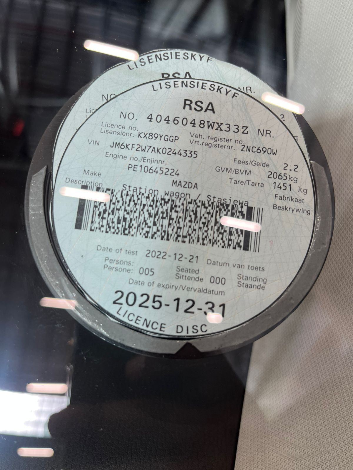 MAZDA CX-5/CX-7 CX-5 2.0 DYNAMIC A/T