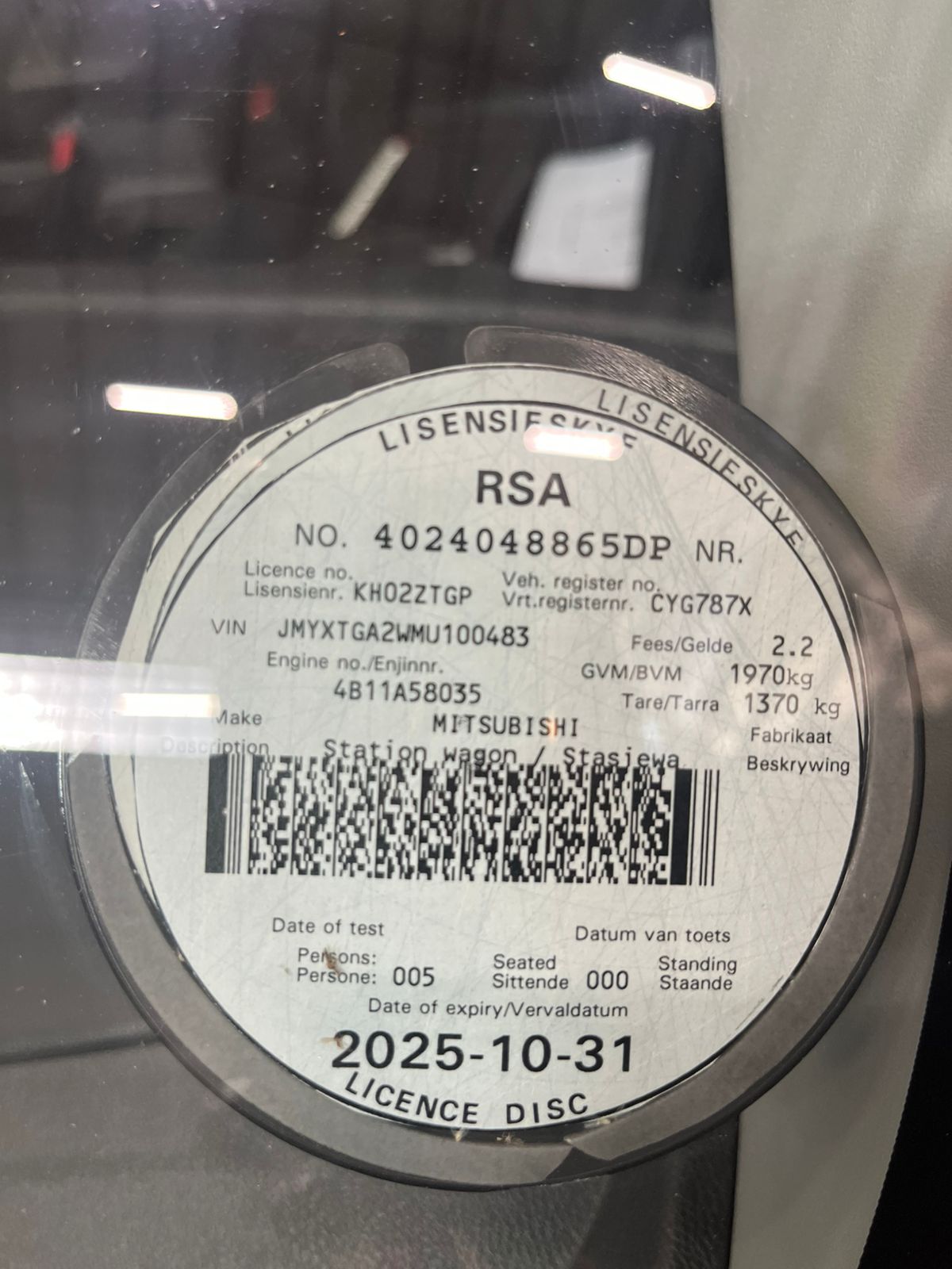 MITSUBISHI ASX ASX 2.0 LS CVT