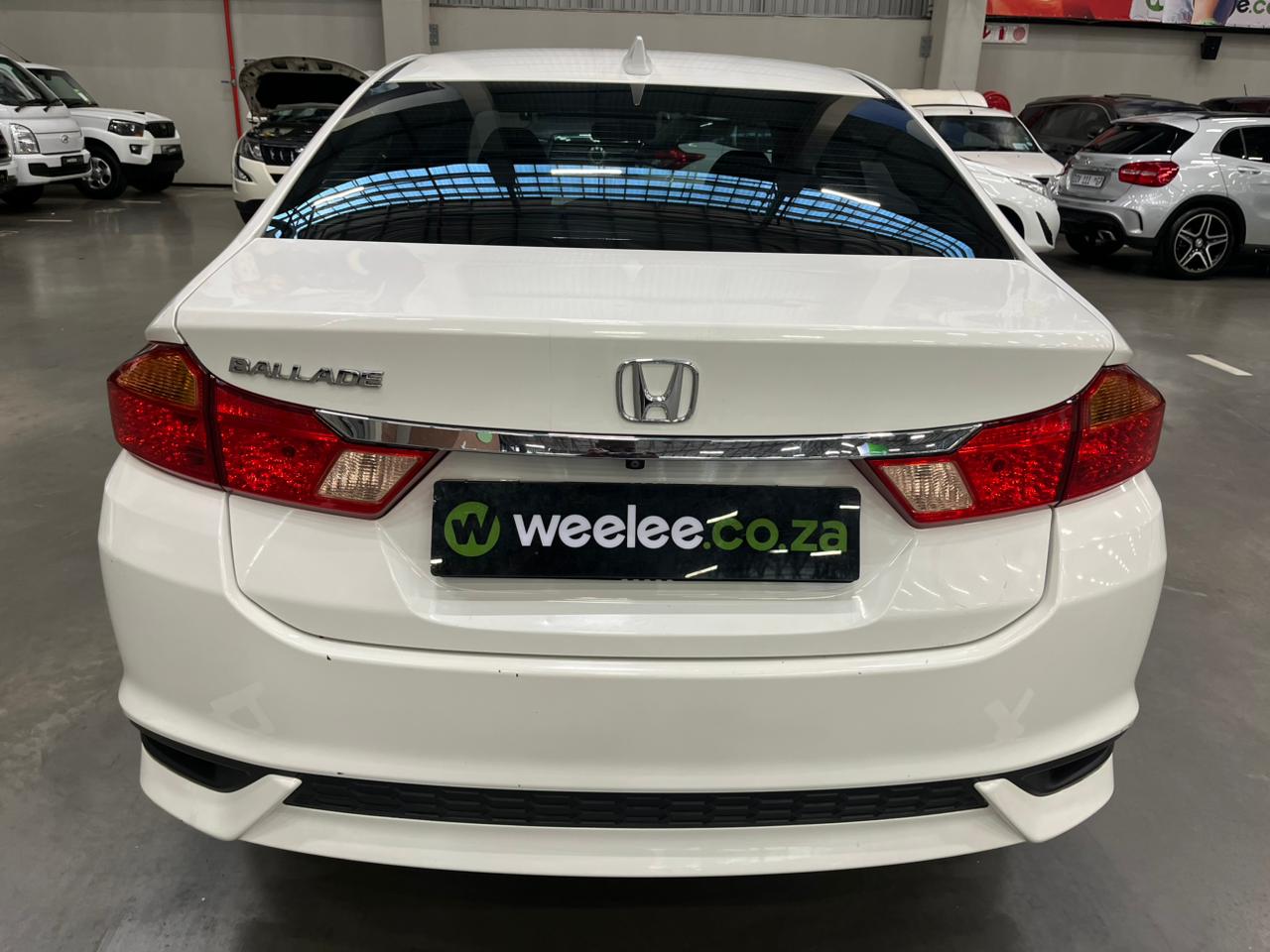 HONDA BALLADE BALLADE 1.5 ELEGANCE
